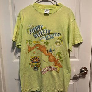 Vintage Tultex LARGE 1997 JIMMY BUFFET AND THE CORAL REEFER BAND HAVANA DAYDREAM